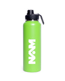 Sports-Cap Bottle W/Screw Green 1100ml