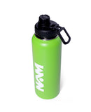 Sports-Cap Bottle W/Screw Green 1100ml