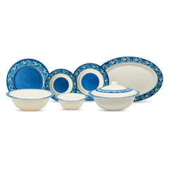 Azure Bliss Dinner Set – Serene Blue Elegance for Refined Dining (22 / 30 / 43 PCS)