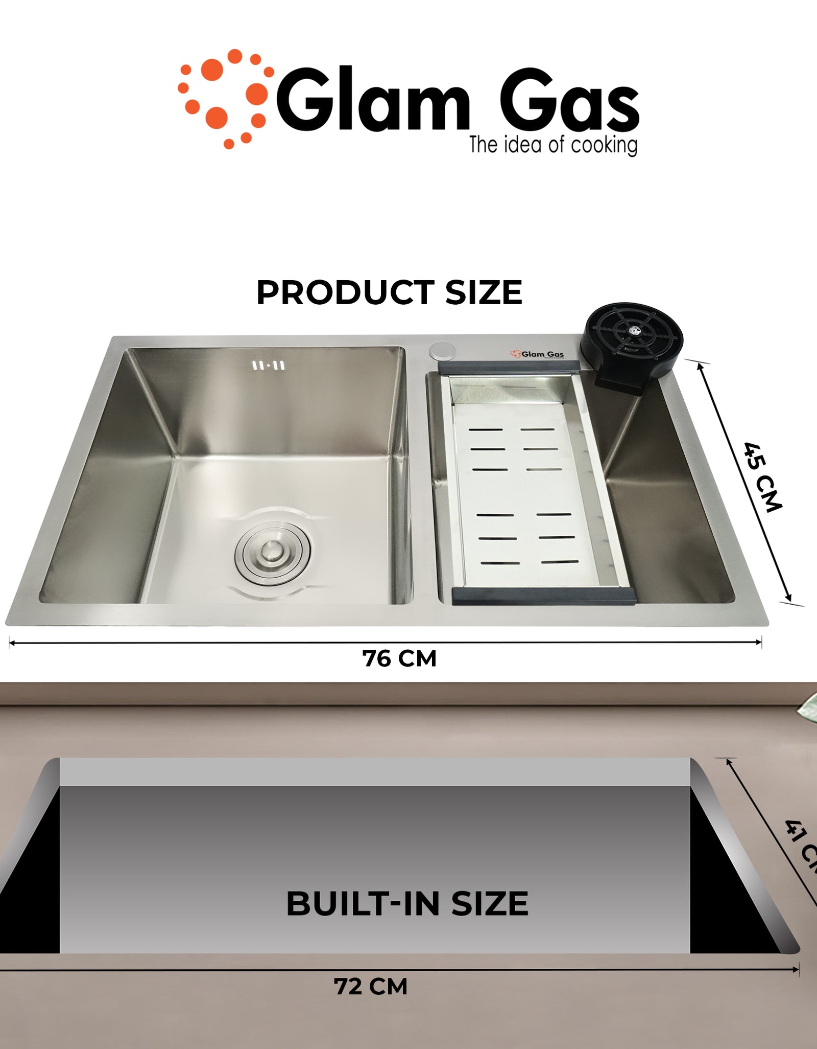 Lifestyle 12 Kitchen Sink & Faucet B-12