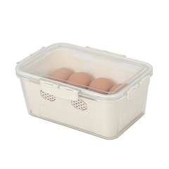Storage Box with Drain Basket – Compact Fresh Keeper