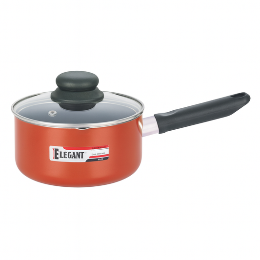 Elegant Servo Sauce Pan with Glass Lid – Multiple Sizes (16cm, 18cm & 20cm)