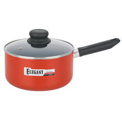 Elegant Servo Sauce Pan with Glass Lid – Multiple Sizes (16cm, 18cm & 20cm)