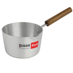 Elegant Silver Milk Pan – Multiple Sizes (6, 7 & 8 Inch)