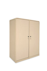 Harold 2-Door Wardrobe – Solid Wood with Cane Detailing