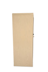 Harold 2-Door Wardrobe – Solid Wood with Cane Detailing