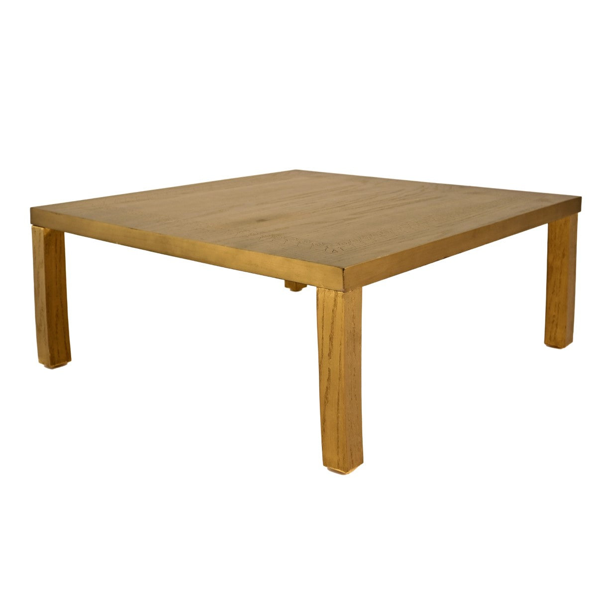 Honey Comb Coffee Table - Gold