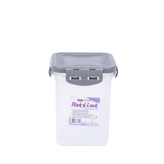1pc Flick N Lock Medium – 1200 ml Airtight Food Storage Container