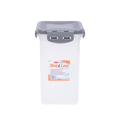 1pc Flick & Lock Large – 1800 ml Airtight Food Storage Jar (White, Pink, Beige, Grey Lid Options)