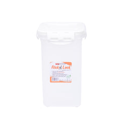 1pc Flick & Lock Large – 1800 ml Airtight Food Storage Jar (White, Pink, Beige, Grey Lid Options)