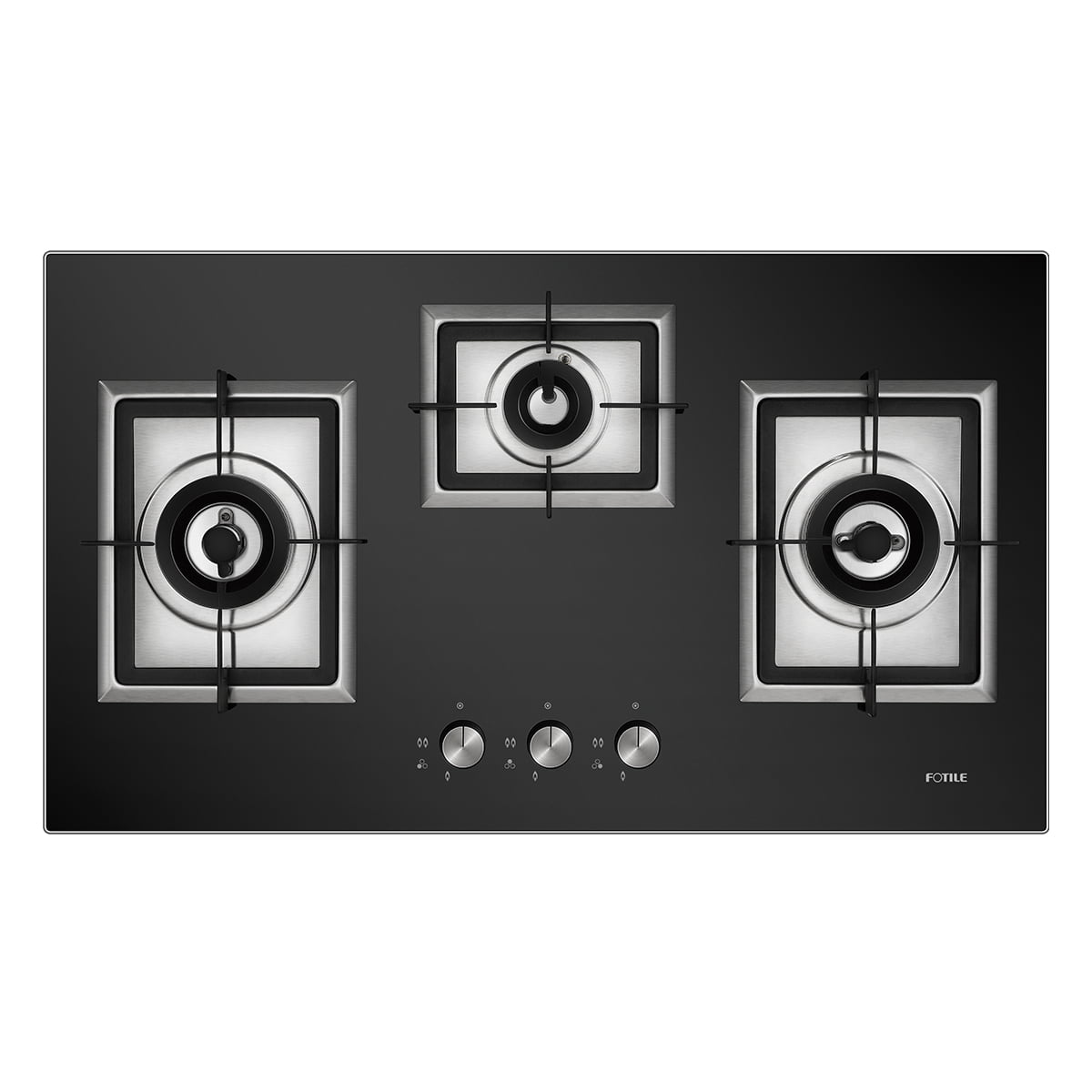 GAS HOB 3 EPS BURNERS GLASS TOP GAS 86309