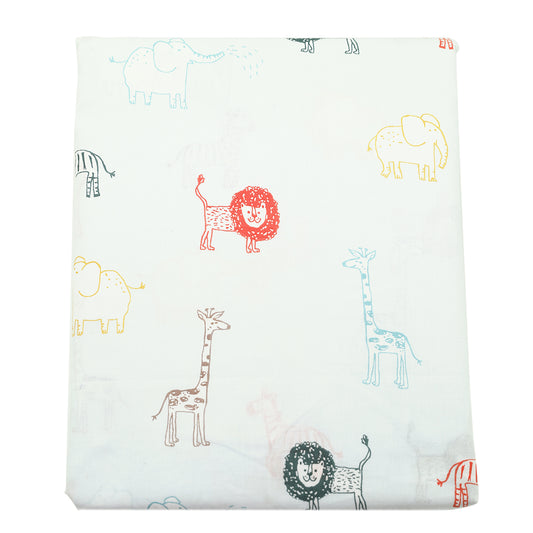 Jungle Single Bed Sheet 60x96 - Habitt
