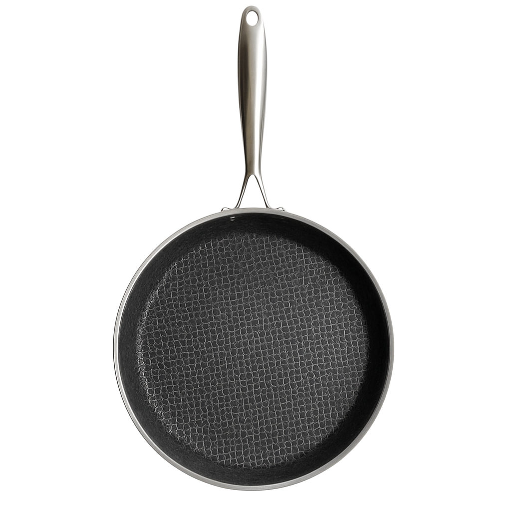 Hybrid Non-Stick Coating Shallow Frypan – 28cm, 30cm (Spider Web Design)