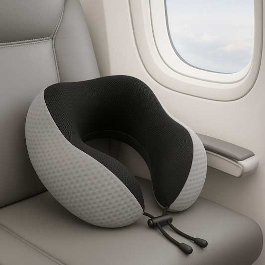 Travel Neck Pillow – Variant: Blue, Green, Grey, Pink