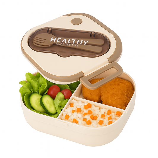 Healthy Square Lunch Box – Compact & Leak-Proof