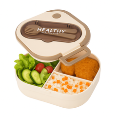 Healthy Square Lunch Box – Compact & Leak-Proof