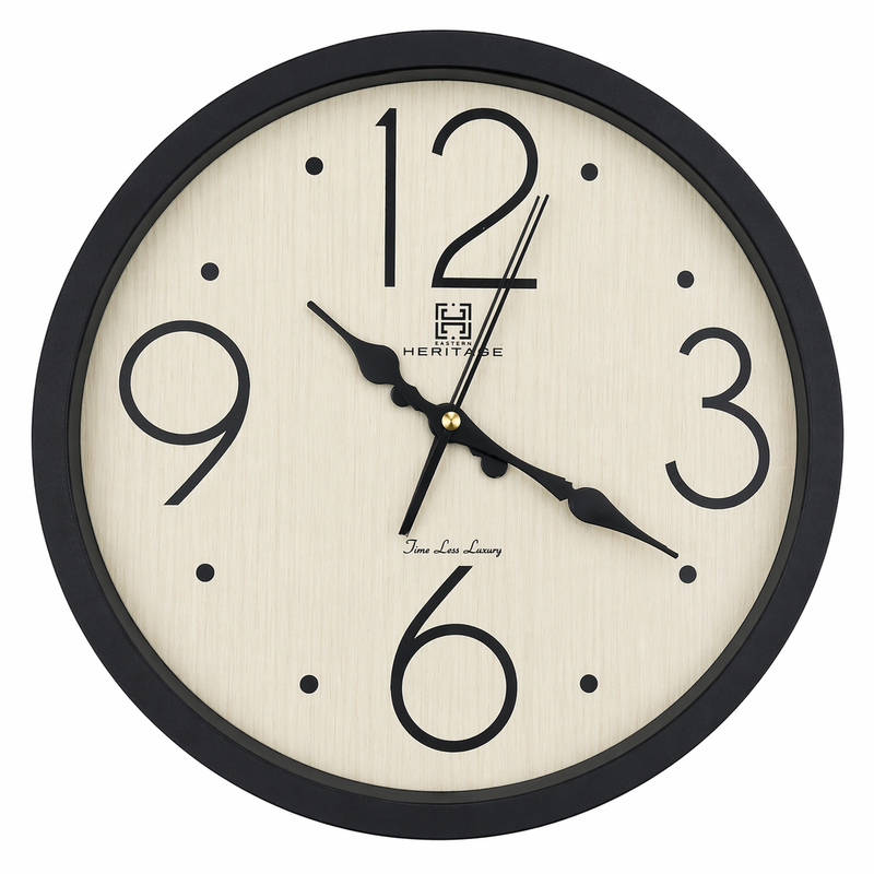 HERITAGE Wall Clock OXFORD 14" – Classic Silent Wall Clock - Habitt