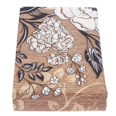 Neutral floral Double Bedsheet 90x94"