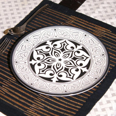 Gothic Grace Dinner Set – Bold Black Elegance with Ornate Detailing (22 / 30 / 43 PCS)