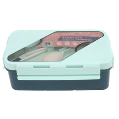 Rectangle Lunch Box with Cutlery – Leak-Proof & Compact Design