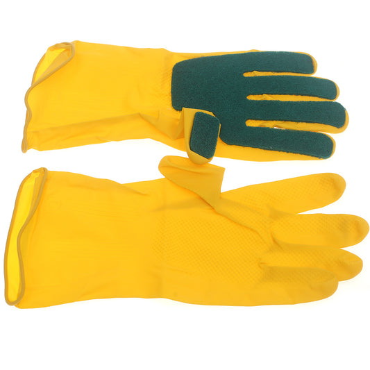 Cleaning Gloves with Built-In Sponge – Heavy-Duty & Multi-Purpose