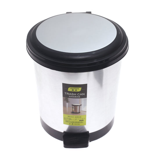 Plastic Pedal Dustbin – 9L | Hands-Free Trash Can with Lid