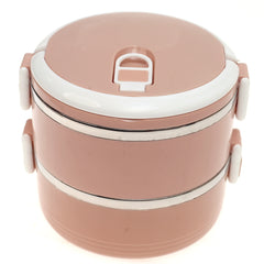 Stainless Steel Dual Lunch Box with Handle