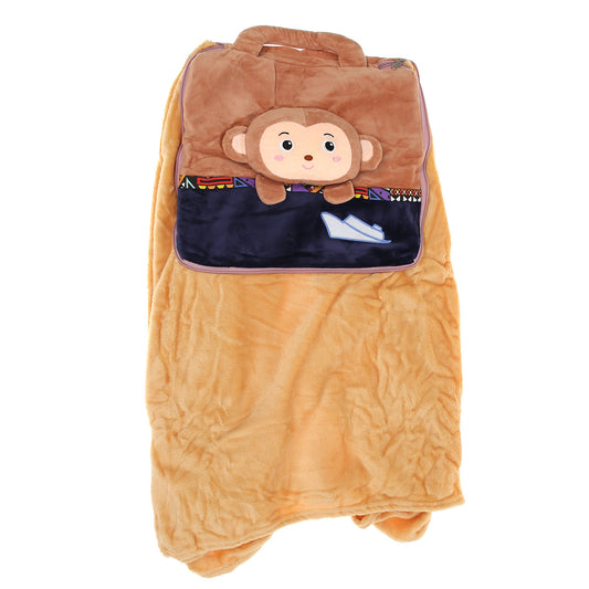 Convertible Pillow Blanket – Bear Design
