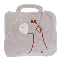 Convertible Pillow Blanket – Bear Design