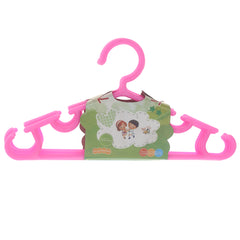 6-Piece Kids Clothes Hanger Set – Durable Plastic Hangers for Baby & Toddler Garments