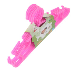 6-Piece Kids Clothes Hanger Set – Durable Plastic Hangers for Baby & Toddler Garments