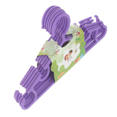 6-Piece Kids Clothes Hanger Set – Durable Plastic Hangers for Baby & Toddler Garments