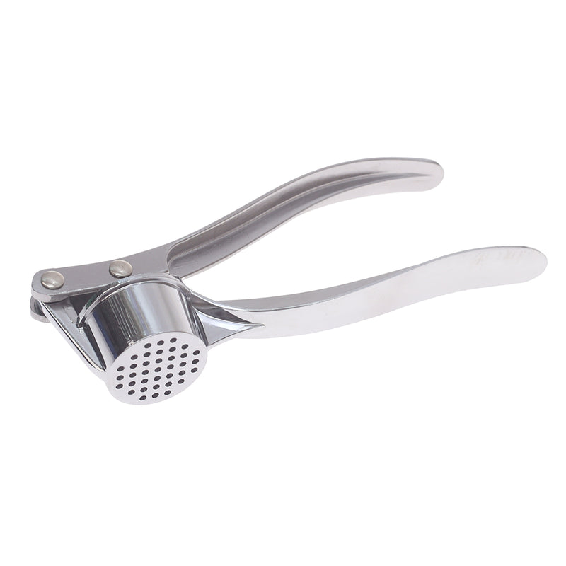 Stainless Steel Garlic Press – Heavy-Duty Crusher Tool - Habitt