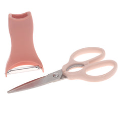 Shengya Multipurpose Kitchen Scissor with Peeler – Heavy-Duty Cutter Set