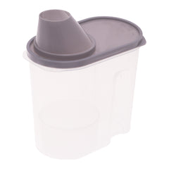 Airtight Cereal Jar – Small Food Storage Container with Pouring Spout