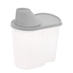 Airtight Cereal Jar – Small Food Storage Container with Pouring Spout