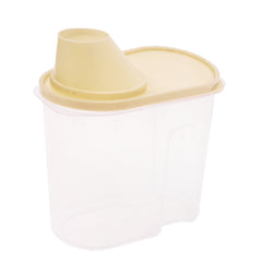 Airtight Cereal Jar – Small Food Storage Container with Pouring Spout