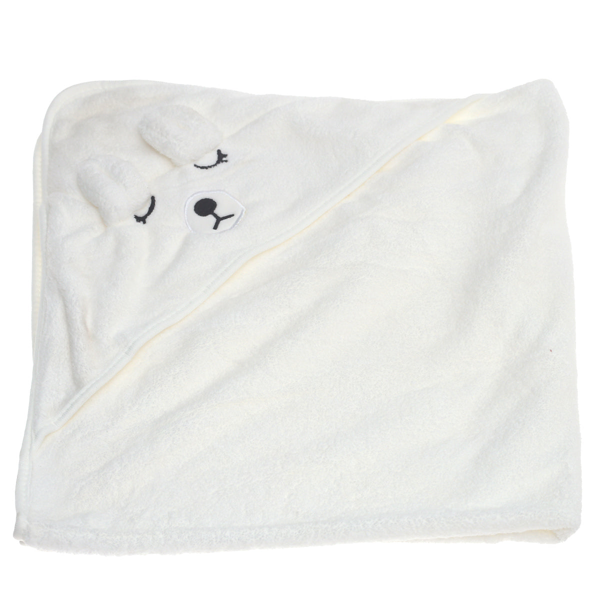 Kids Hooded Bath Towel – Soft & Absorbent Animal Face Wrap