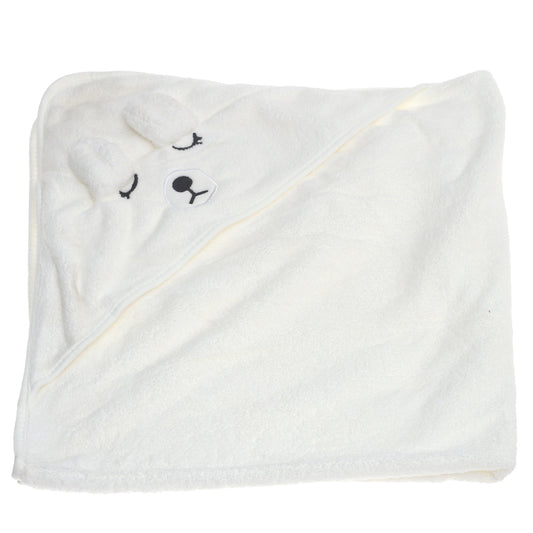 Kids Hooded Bath Towel – Soft & Absorbent Animal Face Wrap