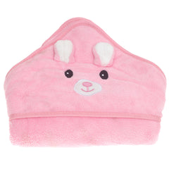 Kids Hooded Bath Towel – Soft & Absorbent Animal Face Wrap