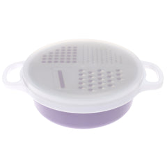 3-in-1 Grater with Storage Bowl & Lid | Multi-Purpose Kitchen Tool