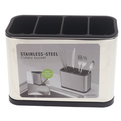 Stainless Steel Sink Tidy – Cutlery Drainer with Compartments