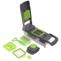 Nicer Dicer 14-Piece Multi-Function Chopper & Slicer