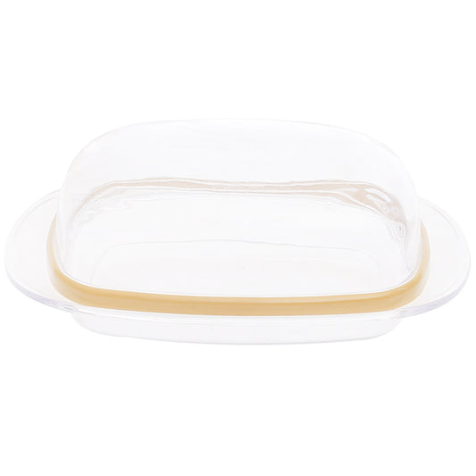 Transparent Butter Dish with Lid – BPA‑Free Kitchen Storage for Butter & Cheese