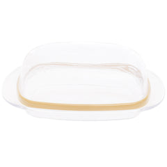 Transparent Butter Dish with Lid – BPA‑Free Kitchen Storage for Butter & Cheese