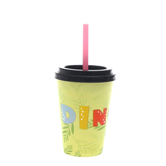 Cup with Straw – Light Green