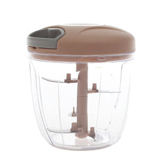 EOTIA Manual Food Chopper – 900ml Hand‑Pull Vegetable & Fruit Dicer