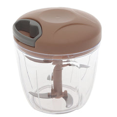 EOTIA Manual Food Chopper – 900ml Hand‑Pull Vegetable & Fruit Dicer