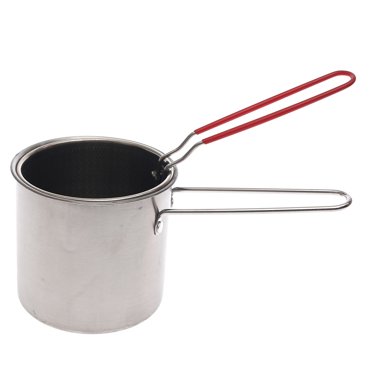 Stainless Steel Frying Pot with Basket – Deep Fryer for Home Cooking