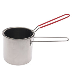 Stainless Steel Frying Pot with Basket – Deep Fryer for Home Cooking